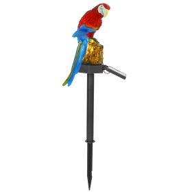 1Pc Solar Powered Parrot Garden Light IP65 Waterproof LED Parrot Landscape Lamp Decorative Lawn Lights For Yard Driveway Walkway Patio (Option: Red-1Pc) 1Pc Solar Powered Parrot Garden Light IP65 Waterproof LED Parrot Landscape Lamp Decorative Lawn Lights For Yard Driveway Walkway Patio (Option: Red-1Pc)