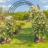 Black Double-layer Iron Arch