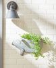 Galvanized Pig Wall Planter - Rustic Farmhouse Decor for Indoor or Outdoor Use