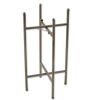 Modern Hexagon Bucket Plant Stand Set of 2 - Stylish and Functional