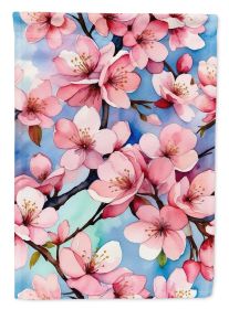 Cherry Blossoms Garden Flag Mailbox Decorative Yard Banner Outside Patio Artwork for Flower Beds, Garden Size, Multicolor