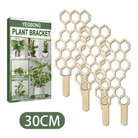 Yegbong Garden Plant Trellis Home Wooden Pot Climbing Pergola Balcony Decoration Support Flower Arrangement Supports