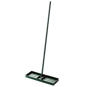 Lawn Leveling Rake, 30" x 10" Heavy Duty Yard Leveling Rake with 66.5" Handle for Backyard, Golf Course