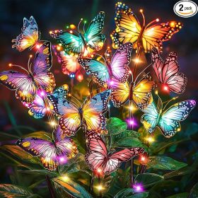 Solar Lights Outdoor Garden  Gardening Gifts for Women Mom