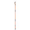 Manual Pole Saw, 7.3-27 ft Extendable Tree Pruner, Sharp Steel Blade and Scissors High Branches Trimming
