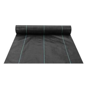 4FTx250FT Premium Heavy Duty Weed Barrier Landscape Fabric, 5OZ Woven Geotextile Fabric Under Gravel, High Permeability for Weed Blocker Weed Mat