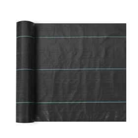 3FTx250FT Premium Heavy Duty Weed Barrier Landscape Fabric, 5OZ Woven Geotextile Fabric Under Gravel, High Permeability for Weed Blocker Weed Mat