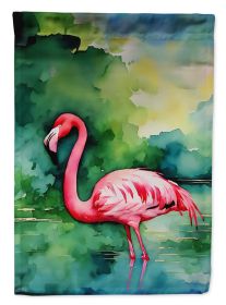 Flamingo Garden Flag Mailbox Flag Decorative Yard Flag Banner Outside Patio Artwork Yard Flower Beds, Garden Size, Multicolor