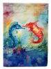 Seahorses Garden Flag Mailbox Flag Decorative Yard Flag Banner Outside Patio Artwork Yard Flower Beds, Garden Size, Multicolor