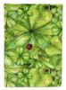 Shamrocks and Lady bugs Garden Flag Mailbox Flag Decorative Yard Flag Banner Outside Patio Artwork Yard Flower Beds, Garden Size, Multicolor