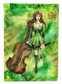 Irish Dance Garden Flag Mailbox Flag Decorative Yard Flag Banner Outside Patio Artwork Yard Flower Beds, Garden Size, Multicolor