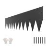 Steel Landscape Edging, 4 Packs 40 x 8 in Rust-Resistant Metal Landscape Edging, Bendable Garden Edging Border, Heavy Duty Lawn Edging