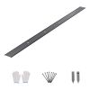Metal Landscape Edging, 8 Packs 72 in Rust-Resistant Aluminum Alloy Landscape Edging, Bendable Garden Edging Border