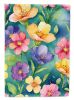 Stock, or Gillyflower Flowers Garden Flag Mailbox Decorative Yard Banner Outside Patio Artwork for Flower Beds, Garden Size, Multicolor