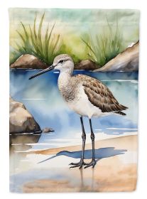 Willet Bird Garden Flag Mailbox Decorative Yard Banner Outside Patio Artwork for Flower Beds, Garden Size, Multicolor