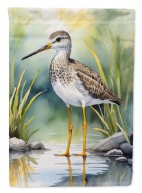 Greater Yellowlegs Bird Garden Flag Mailbox Decorative Yard Banner Outside Patio Artwork for Flower Beds, Garden Size, Multicolor