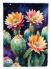 Queen of the Night Cactus Garden Flag Mailbox Decorative Yard Banner Outside Patio Artwork for Flower Beds, Garden Size, Multicolor