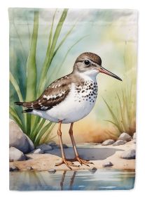 Garden Flag - Spotted Sandpiper Bird