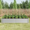 Raised Garden Bed Outdoor, 6'—3'—1' , Metal Raised Rectangle Planter Beds for Plants, Vegetables, and Flowers