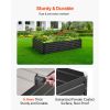 Metal Raised Garden Bed, 6.7 x 3 x 1.5 ft Outdoor Galvalume Planter Garden Box, Open Bottom Design, Large Planter Raised Bed for Growing Vegetables