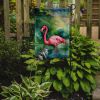 Flamingo Garden Flag Mailbox Flag Decorative Yard Flag Banner Outside Patio Artwork Yard Flower Beds, Garden Size, Multicolor