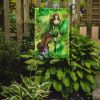 Irish Dance Garden Flag Mailbox Flag Decorative Yard Flag Banner Outside Patio Artwork Yard Flower Beds, Garden Size, Multicolor