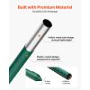 Garden Stakes, 25 Pack, 82.68 inch, Plastic Coated Metal Tomato Stakes, Garden Sticks for Plants Support