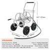 Hose Reel Cart, Hold Up to 300 ft of 5/8'' Hose, Garden Water Hose Carts Mobile Tools with 4 Wheels