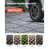 Gravel Grid, 2 Inch Depth, 16.4 x 6.5 FT / 5000 x 1980 mm, 1880 LBS Per Sq ft Grass Ground Retainer, Permeable Geo Grids Driveway Stabilization
