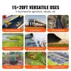 Driveway Fabric, 15x20FT Non Woven Geotextile Fabric for Landscaping, Heavy Duty Garden Weed Barrier Fabric, 4OZ Landscape Fabric