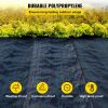3FTx50FT Premium Weed Barrier Fabric Heavy Duty 5OZ, Woven Weed Control Fabric, High Permeability Good for Flower Bed