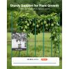 Garden Stakes, 25 Pack, 82.68 inch, Plastic Coated Metal Tomato Stakes, Garden Sticks for Plants Support