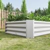 Raised Garden Bed Outdoor, 6'—3'—1' , Metal Raised Rectangle Planter Beds for Plants, Vegetables, and Flowers