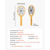 Electric Fly Swatter, Zapper Racket with 3 Layers Mesh, Powerful Fly Killer Indoor & Outdoor with 500mAh Battery Rechargeable for Home, Bedroom