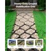 Gravel Grid, 2 Inch Depth, 16.4 x 6.5 FT / 5000 x 1980 mm, 1880 LBS Per Sq ft Grass Ground Retainer, Permeable Geo Grids Driveway Stabilization