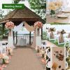 72inch*15ft Natural jute cloth, an eco-friendly plant cover, perfectly protects the soil and promotes plant growth