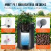 VEVOR DWC Hydroponics Grow System, Hydroponic Growing System with Top Drip Kit, Deep Water Culture 5-Gallon 2 Buckets, with Air Pump