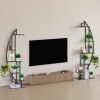 Plant Stand Indoor with Grow Lights, 63 in Tall 6-Tiered Lighted Plant Shelf, 2 Pack Metal Corner Plants Holder, 3 Timer & 10 Brightness