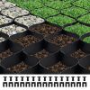 Gravel Grid, 2 Inch Depth, 26.87 x 3.94 FT / 8200 x 1200 mm, 1880 LBS Per Sq ft Grass Ground Retainer, Permeable Geo Grids Driveway Stabilization
