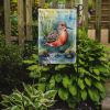 Red Knot Bird Garden Flag Mailbox Decorative Yard Banner Outside Patio Artwork for Flower Beds, Garden Size, Multicolor