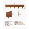 Steel Landscape Edging, 6 Packs 40 x 8 in Weather-Resistant & Pre-Rust Metal Landscape Edging, Bendable Garden Edging Border, Shark Spike