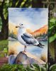 Seagull Bird Garden Flag Mailbox Decorative Yard Banner Outside Patio Artwork for Flower Beds, Garden Size, Multicolor