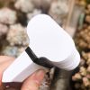 100 Pcs Plant Labels Plastic T-Type Plant Tags Nursery Garden Pot Plant Markers, White