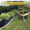 3FTx50FT Premium Weed Barrier Fabric Heavy Duty 5OZ, Woven Weed Control Fabric, High Permeability Good for Flower Bed