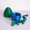 2-Pack 3D Print Dragon Eggs, Creative Easter Gifts