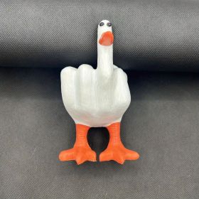 1/2pcs Interesting Funny Duckling Statue Decorations, Cute Duck Resin Garden Statues, Duckling Resin Decorative Sculptures, Home Tabletop, Living (quantity: 1pc)