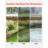 Steel Landscape Edging, 5 Packs 39 x 4 in Rust-Resistant Metal Landscape Edging, Bendable Garden Edging Border, Heavy Duty Lawn Edging