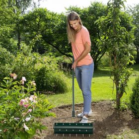 18/21 Inch Manual Lawn Aerator with Detachable Handle Filled with Sand or Stone (size: 21 inches)