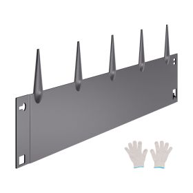 Steel Landscape Edging, 5 Packs 39 x 5 in Rust-Resistant Metal Landscape Edging, Bendable Garden Edging Border, Heavy Duty Lawn Edging (Color: Dark Gray, size: 39 x 5 inch)