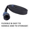 Heavy Duty Soaker Hose Dripping Water Hose Saves 70% Water Consistent Drip Throughout Hose Lightweight Garden Hose Perfect for Garden Flowers Beds…